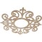 Ekena Millwork Dijon Wood Fretwork Pierced Ceiling Medallion, Red Oak, 40"OD x 13"ID x 3/8"T CMWP40X40X0375DIRO - alternate 3